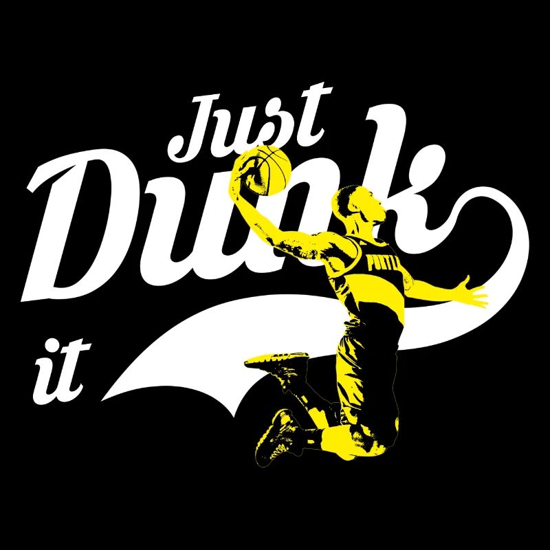 Dunk Basketball T-Shirt Geschenk