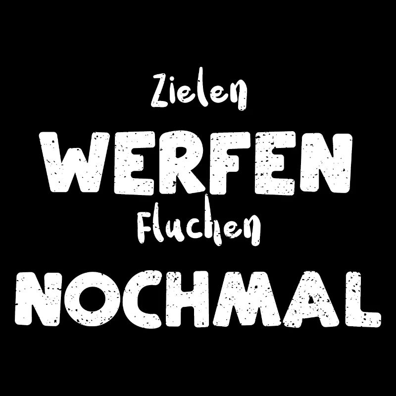 Zielen Werfen Fluchen Nochmal