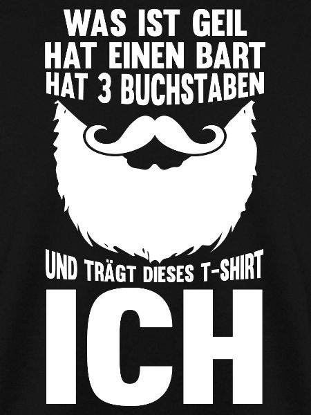 Bärtig Bartträger Schnurrbart Bart