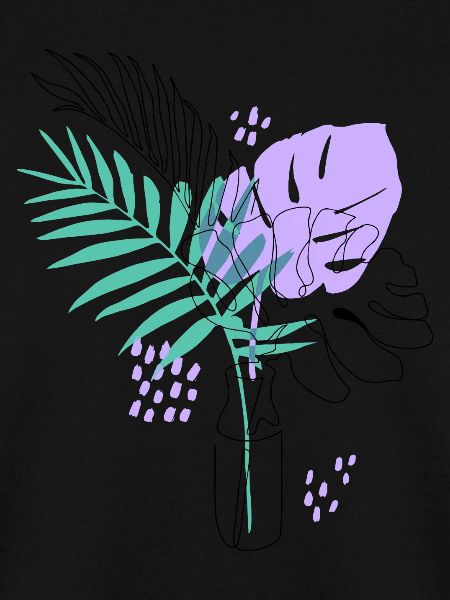 Artistic plant illustration