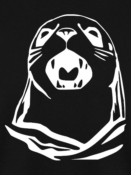 Seehund Robbe T-shirt Geschenk