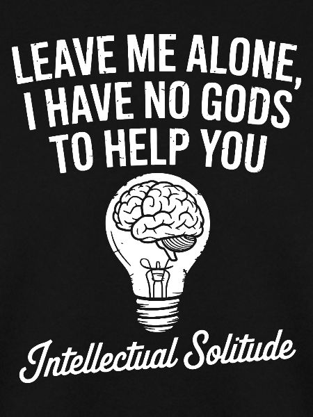 Intellectual Solitude Lightbulb