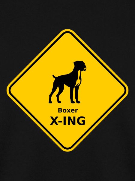 Schild "Boxer X-ING"