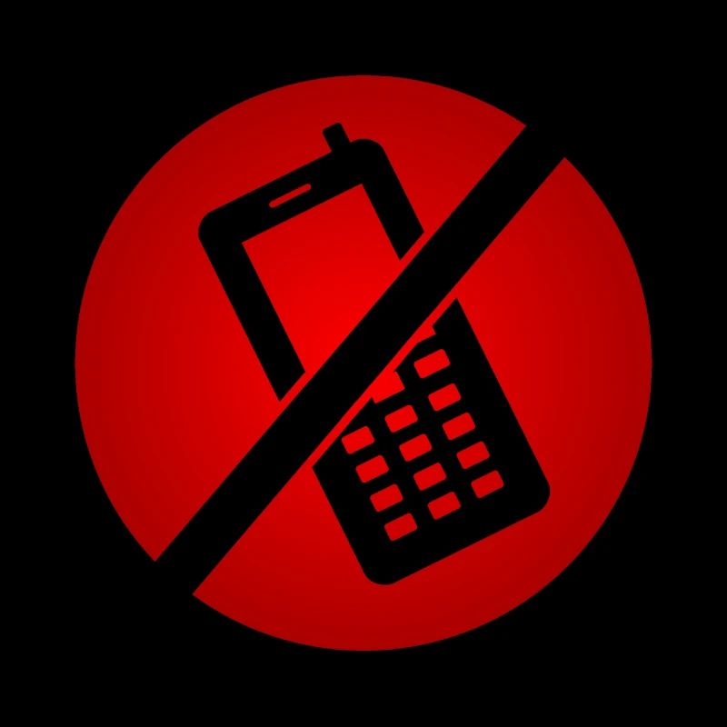 les interdictions de téléphone portable :)