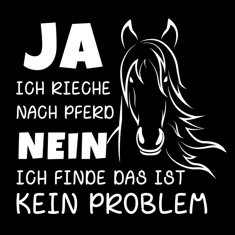 Rieche nach Pferd