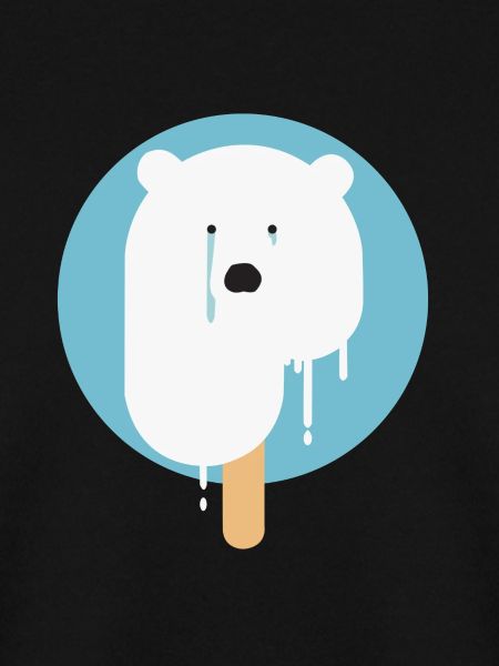Earth day Eisbär