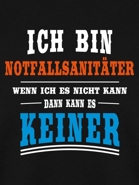Notfallsanitäter Beruf