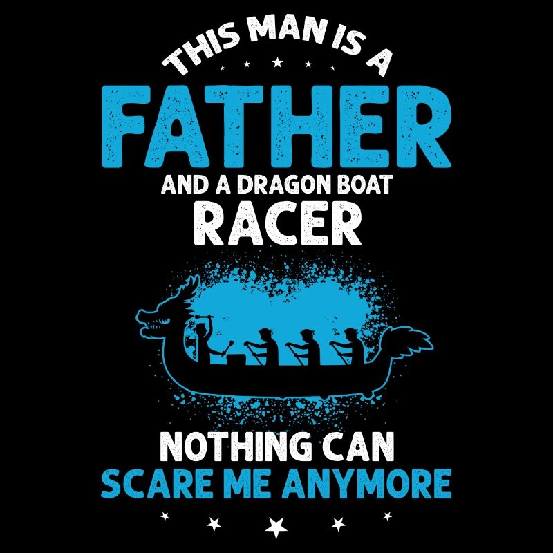 Drachenboot und Drachenboot Crew