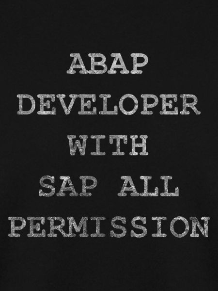 ABAP SAP Developer! Geschenkidee