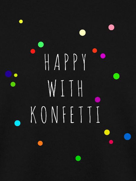 HAPPY WITH KONFETTI, Geschenkidee