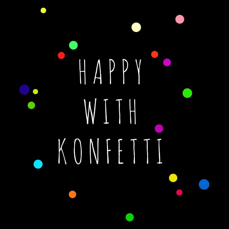 HAPPY WITH KONFETTI, Geschenkidee