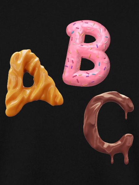 A B C