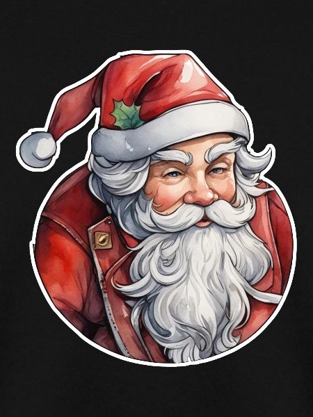 Weihnachtsmann - Traditionell und Aquarell