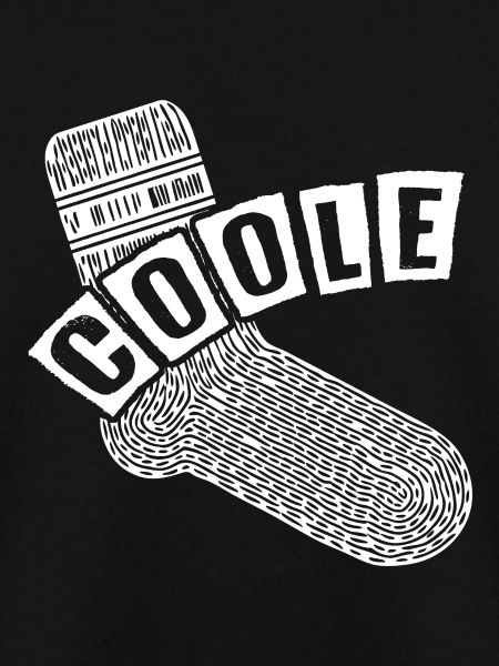 Coole Socke - lustiges Motivationsdesign