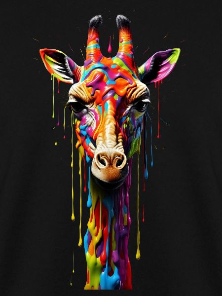 Rainbow Giraffe