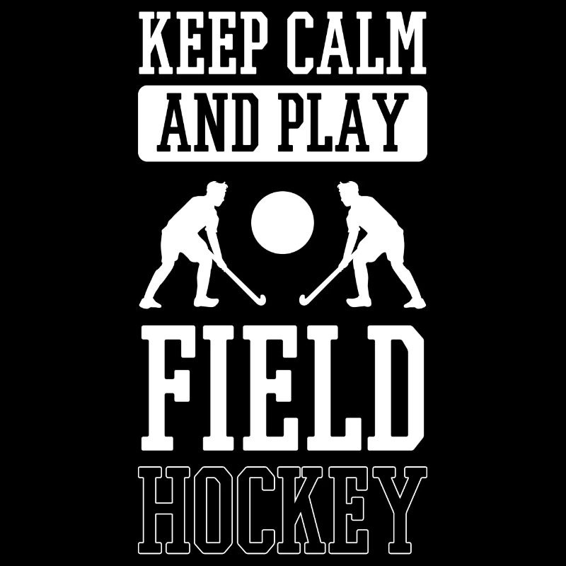 Hockey sur le terrain Keep Calm