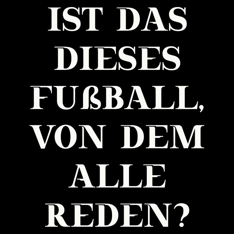 Fußball lustige Geschenkidee Humor Spruch witzig