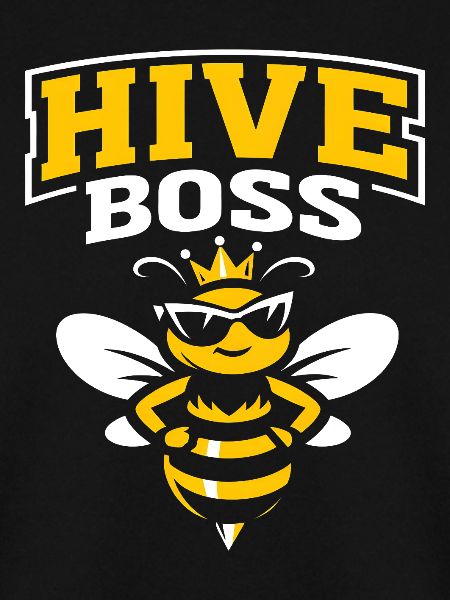 Funny Bee Beekeeper King