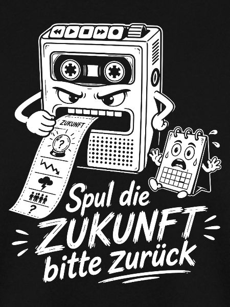 Spul die Zukunft bitte zurück