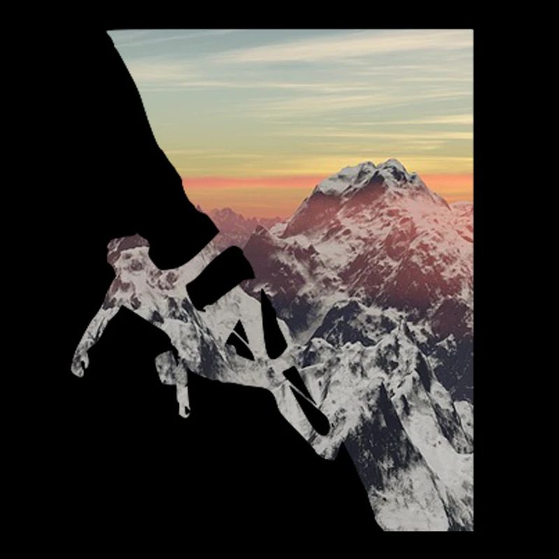 Climber mountains