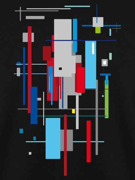 Abstract Bauhaus pattern