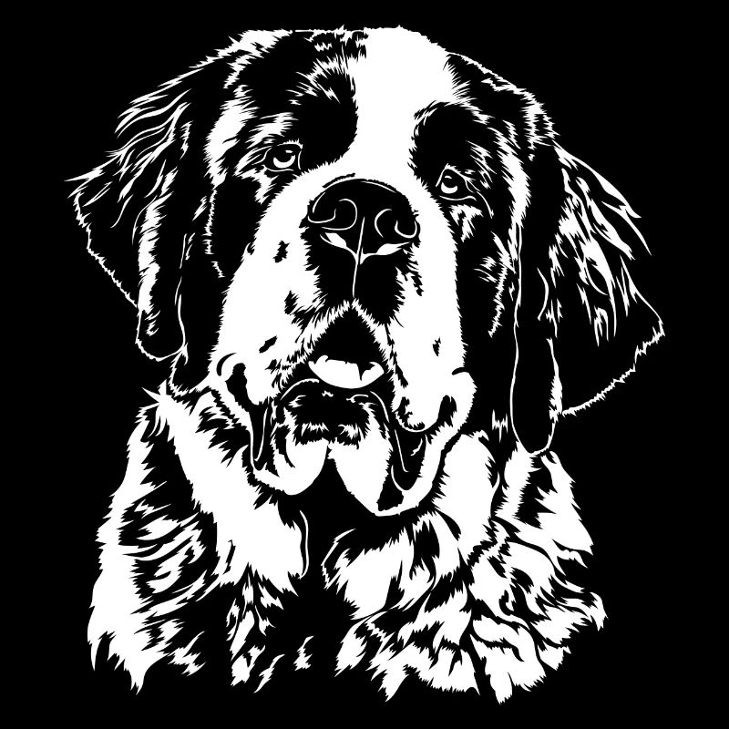 ST BERNARD Portrait Dogs Wilsigns