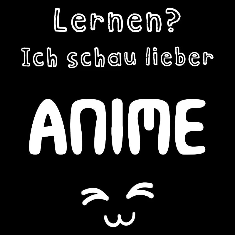 Lernen? Ich schau lieber Anime!