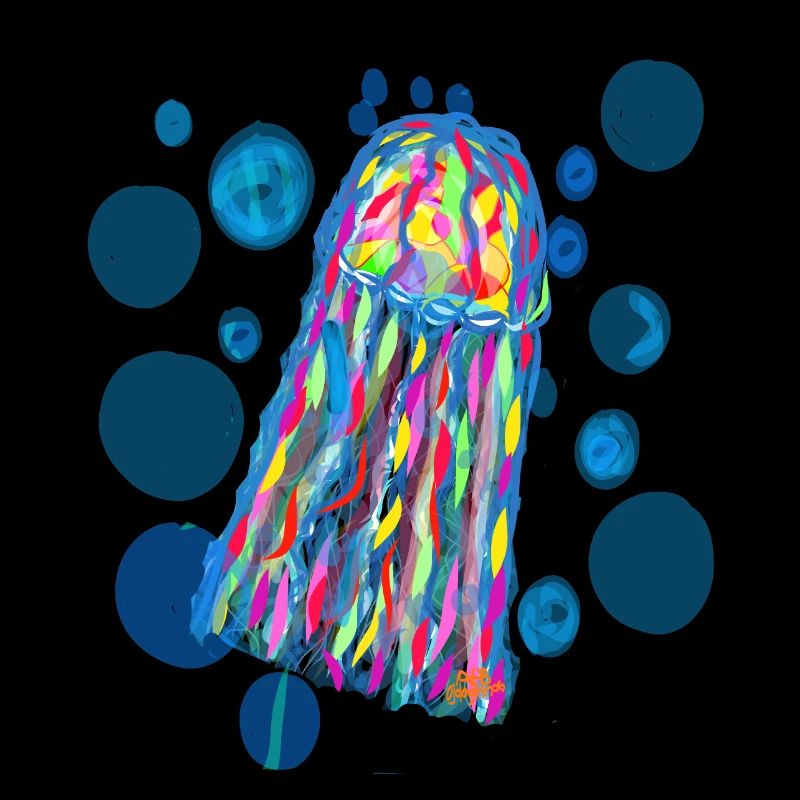 Bunte Quallen