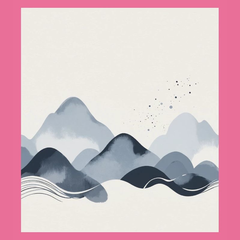 Abstrakte Berge