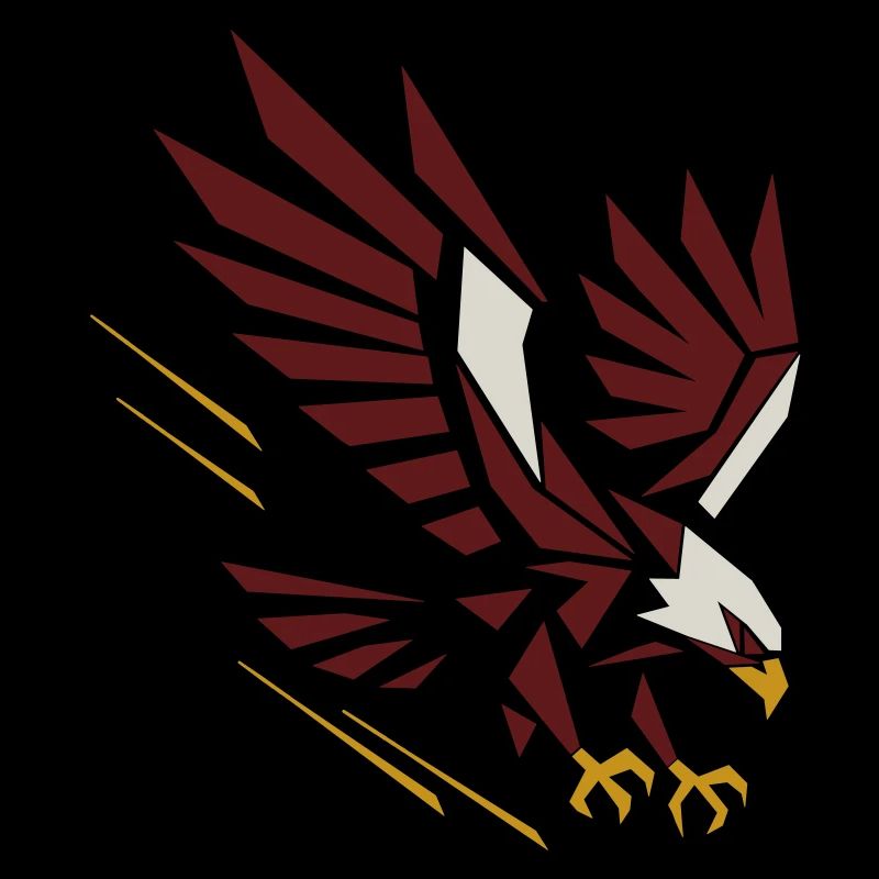 Aigle géométrique à l’attaque