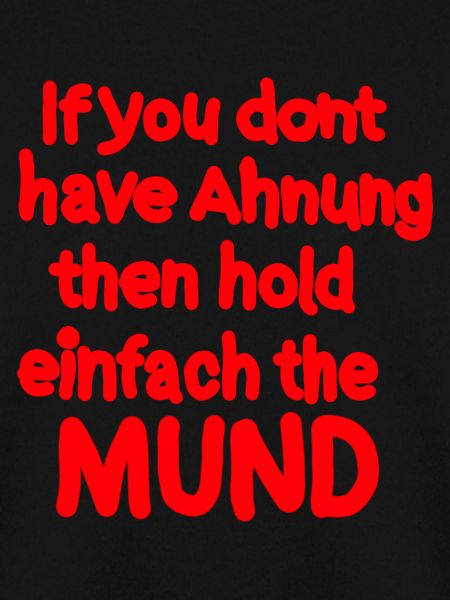 Lustiger Spruch Denglisch