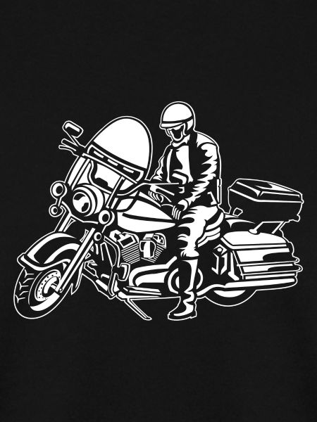 Chopper / Motorrad 05_weiß