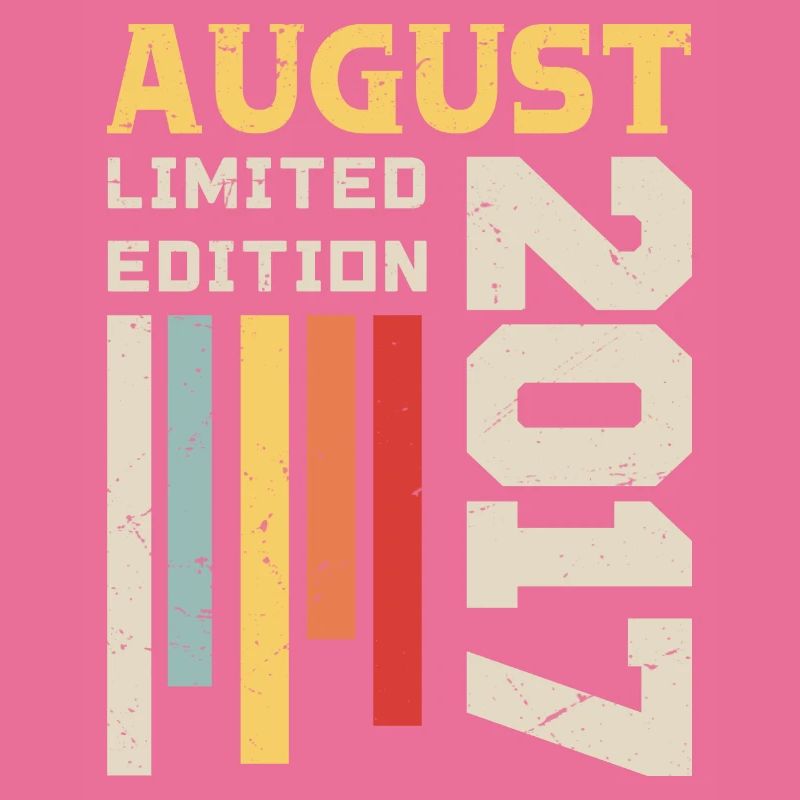 August 2017 - Geburtstagsgeschenk August 2017 August