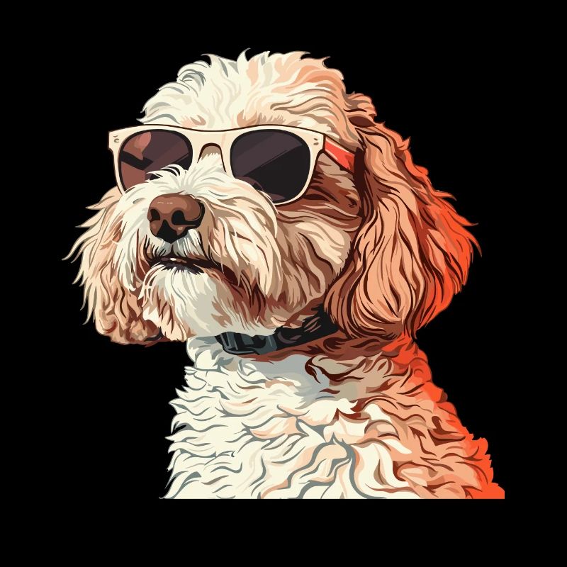 Labradoodle Doodle Hunde Mama Pelziger Freund