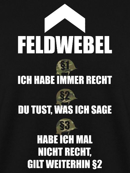 BUNDESWEHR FELDWEBEL