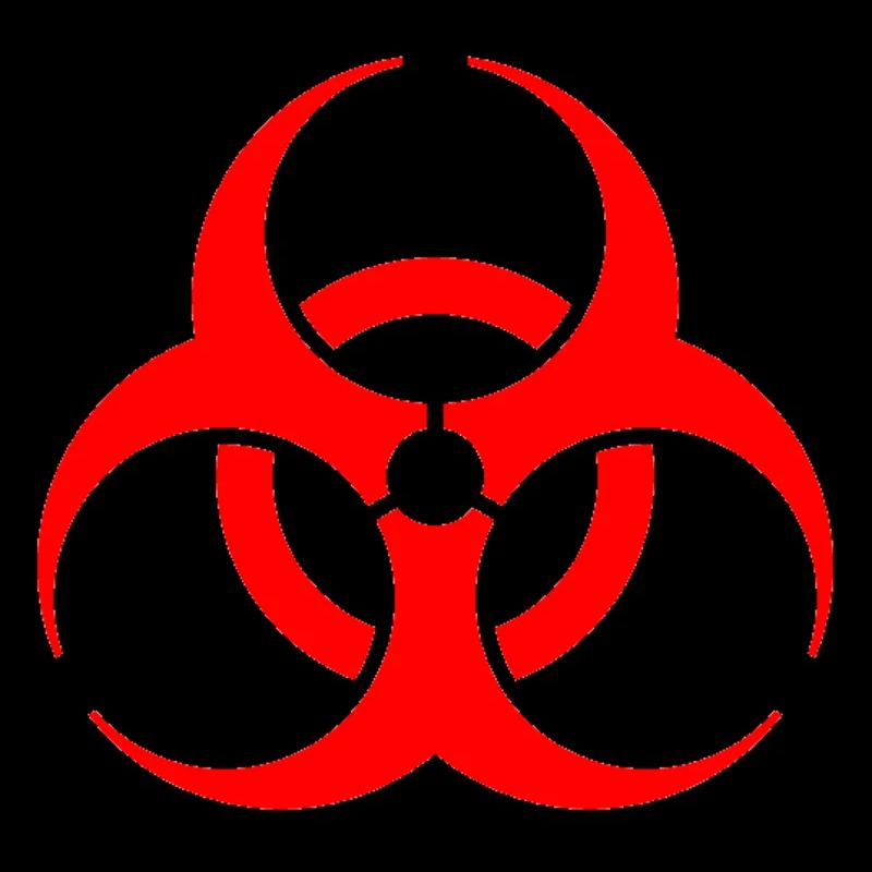 Biohazard Virus Seuche Bio Symbol Zeichen Geschenk