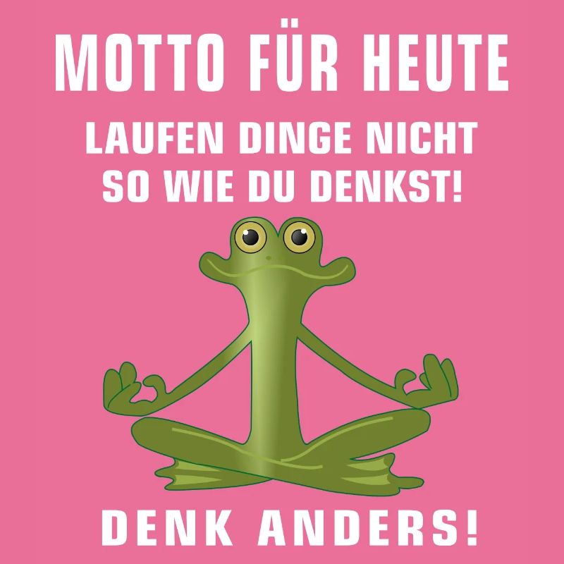 Thème Grenouille Méditation Pensée Pensée Positif