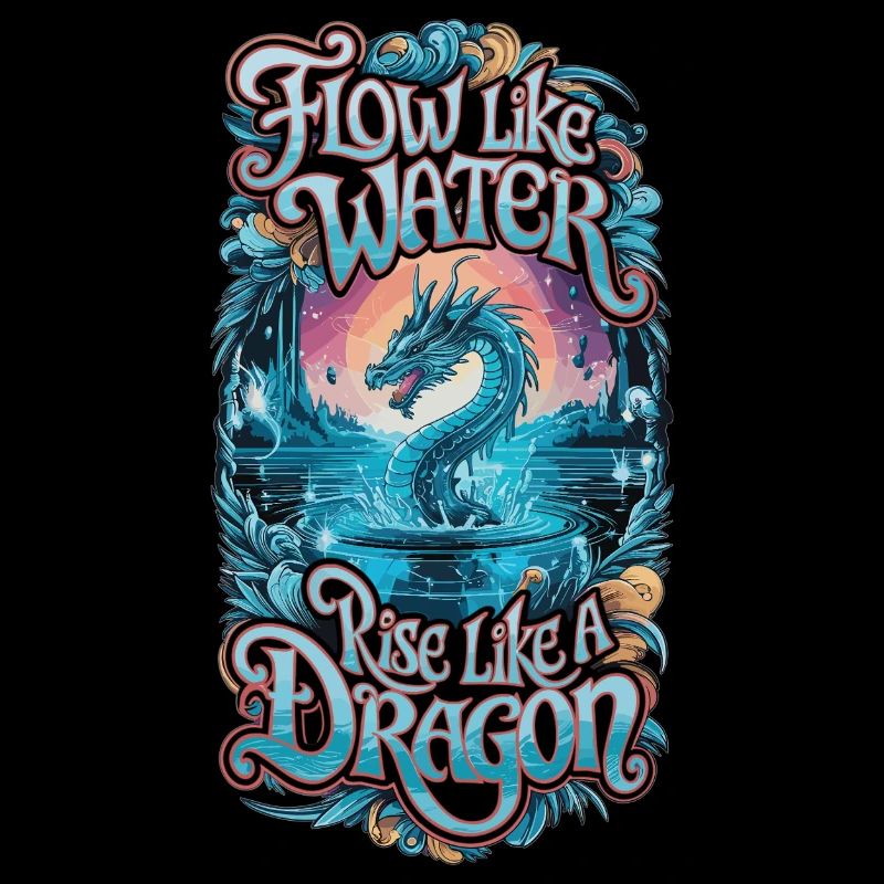Flow like water, rise like a dragon