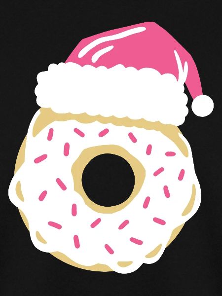 Donut Weihnachtsmütze