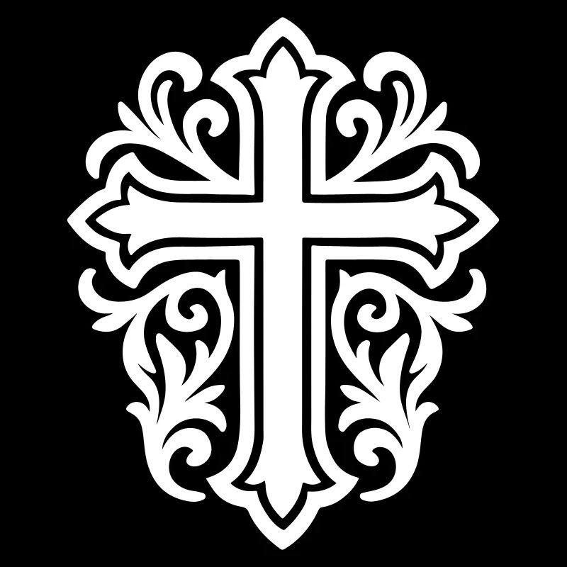 Symbole de croix chrétien