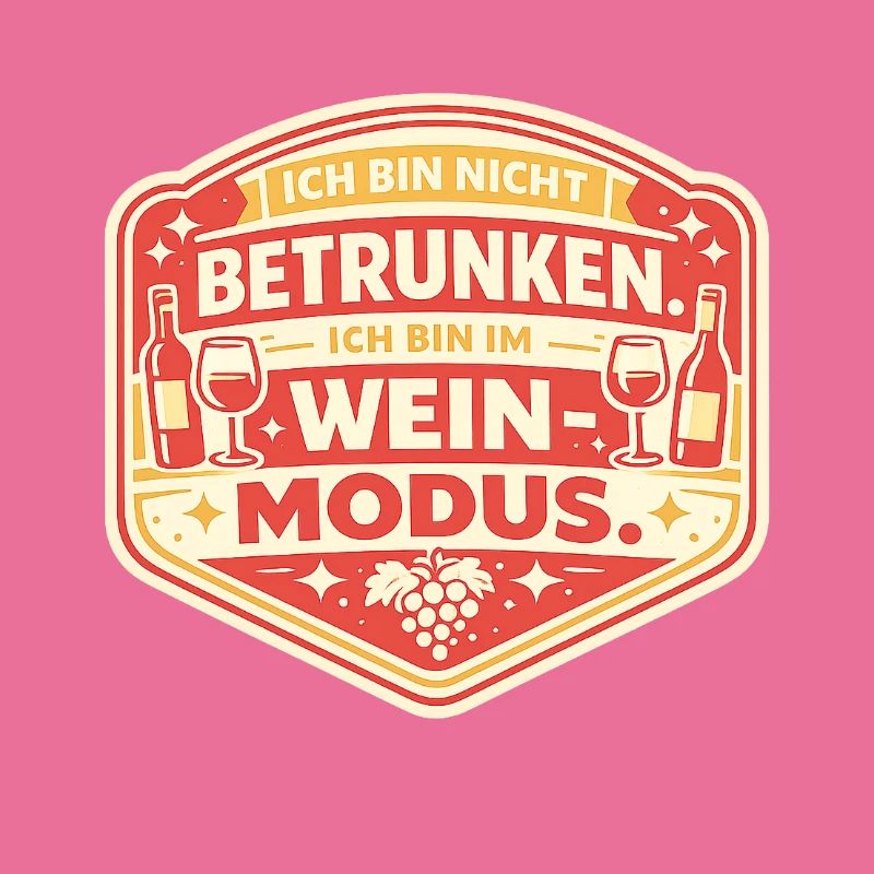 Weinmodus Badge