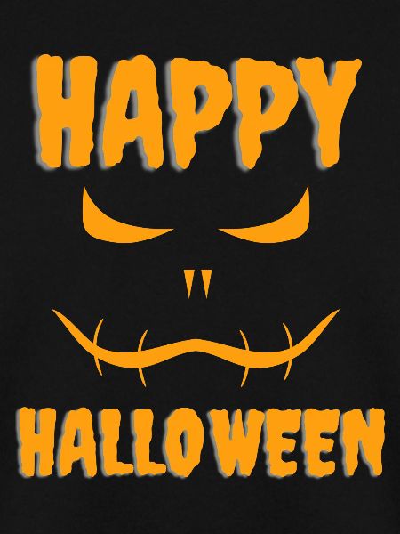 Happy Halloween Face