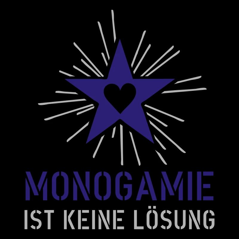 Monogamie blau-grau