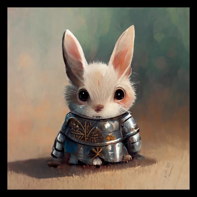 Cute Rabbit Knight 2 Hase