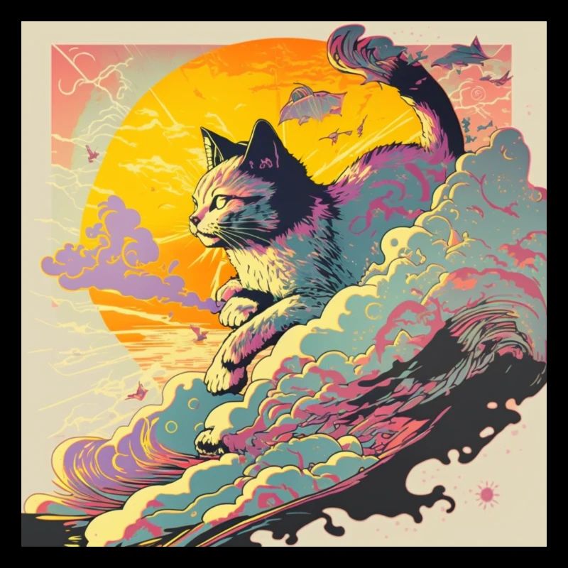 Cat Ukiyo-e