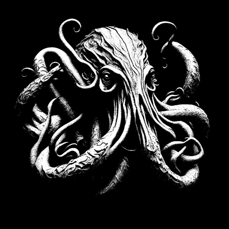 Hyperrealistic Kraken