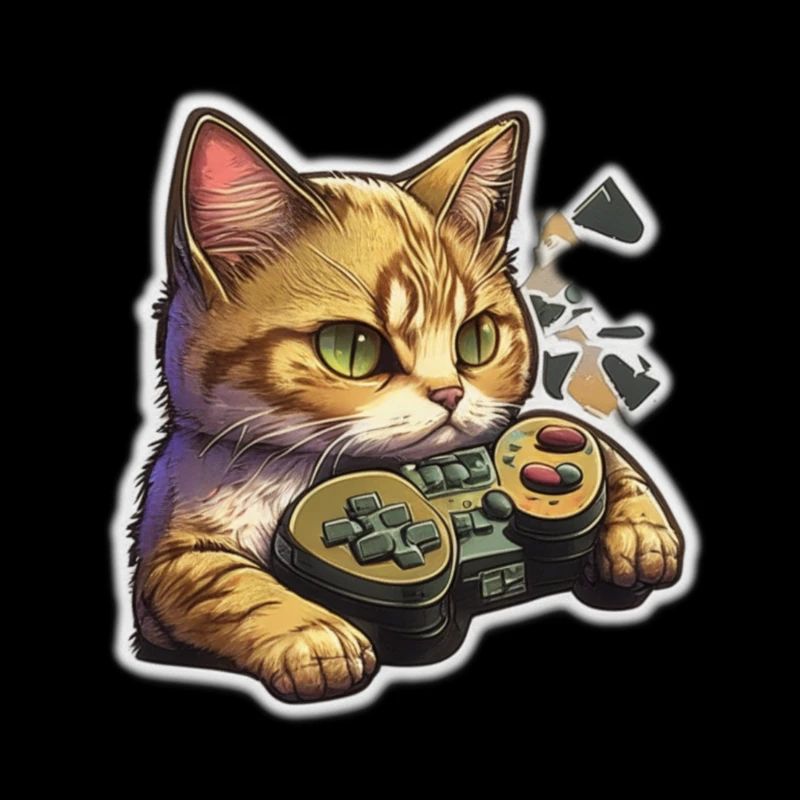 Gaming Katze