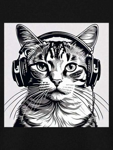 Mietzekatze mag Musik