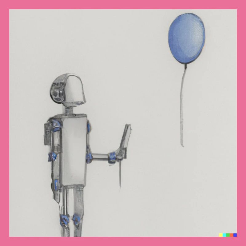 Roboter Luftballon