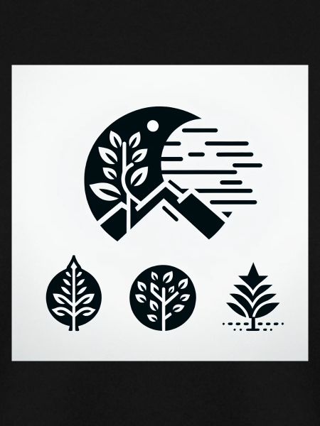 Naturverbundenes Grafikdesign